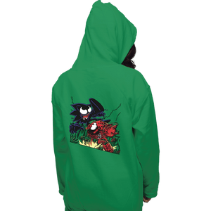 Secret_Shirts Pullover Hoodies, Unisex / Small / Irish Green Knuckles Vs Sonic