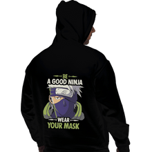 Load image into Gallery viewer, Shirts Zippered Hoodies, Unisex / Small / Black Good Ninja
