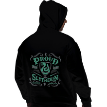 Load image into Gallery viewer, Shirts Pullover Hoodies, Unisex / Small / Black Proud to be a Slytherin

