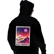 Load image into Gallery viewer, Secret_Shirts Pullover Hoodies, Unisex / Small / Black Planet Arrakis
