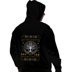 Shirts Pullover Hoodies, Unisex / Small / Black Grace Golden Tree Ugly Sweater