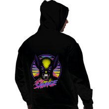 Load image into Gallery viewer, Daily_Deal_Shirts Pullover Hoodies, Unisex / Small / Black Stay Savage

