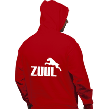 Load image into Gallery viewer, Shirts Pullover Hoodies, Unisex / Small / Red Zuul Athletics

