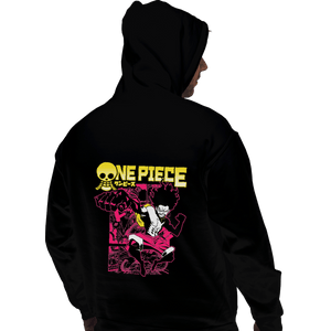 Secret_Shirts Pullover Hoodies, Unisex / Small / Black Luffy Metal