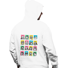 Load image into Gallery viewer, Daily_Deal_Shirts Pullover Hoodies, Unisex / Small / White Slayer Faces
