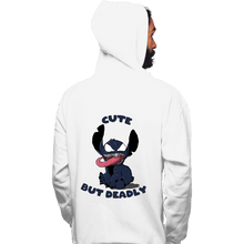 Load image into Gallery viewer, Daily_Deal_Shirts Pullover Hoodies, Unisex / Small / White Cute But Deadly
