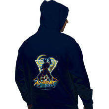 Load image into Gallery viewer, Shirts Pullover Hoodies, Unisex / Small / Navy Retro Airbender
