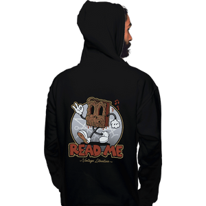 Daily_Deal_Shirts Pullover Hoodies, Unisex / Small / Black Read Me
