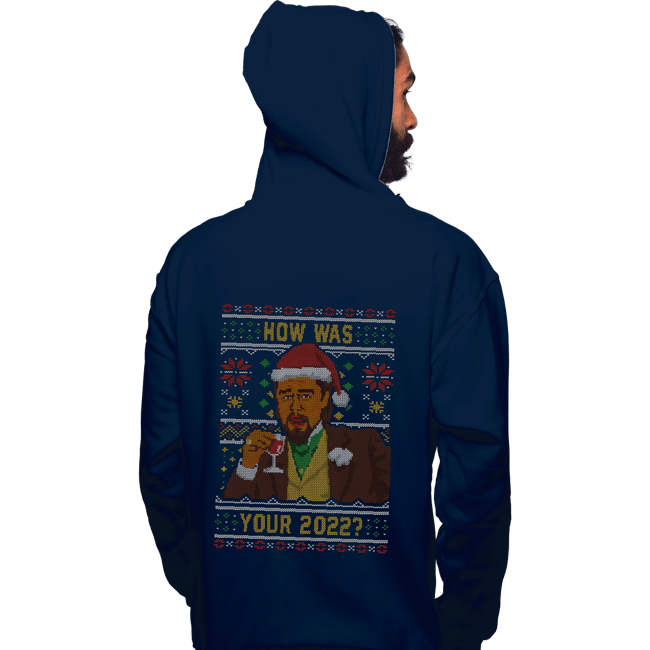 Secret_Shirts Pullover Hoodies, Unisex / Small / Navy How Was 2022 Meme Sweater