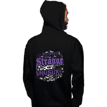 Load image into Gallery viewer, Daily_Deal_Shirts Pullover Hoodies, Unisex / Small / Black I Myself Am Strange And Unusual

