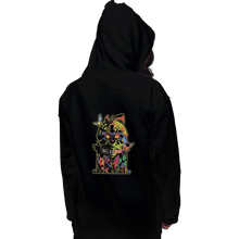 Load image into Gallery viewer, Shirts Pullover Hoodies, Unisex / Small / Black Skull Kid Crew
