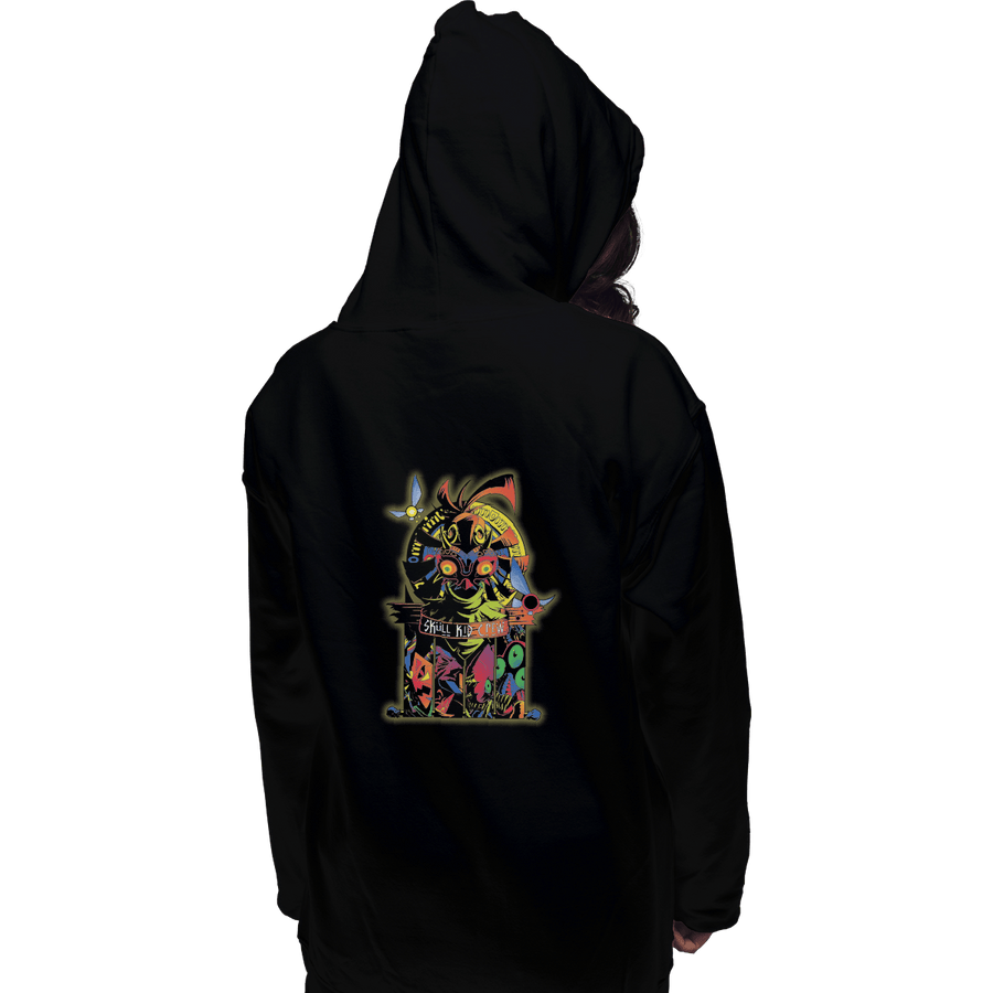 Shirts Pullover Hoodies, Unisex / Small / Black Skull Kid Crew