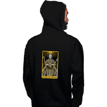 Load image into Gallery viewer, Shirts Pullover Hoodies, Unisex / Small / Black Tarot Wheel Of Fortune
