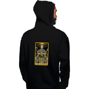 Shirts Pullover Hoodies, Unisex / Small / Black Tarot Wheel Of Fortune