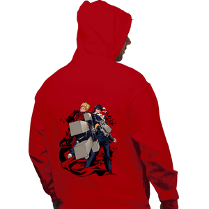 Shirts Pullover Hoodies, Unisex / Small / Red Cross Fire