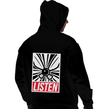 Load image into Gallery viewer, Shirts Pullover Hoodies, Unisex / Small / Black Listen and Obey
