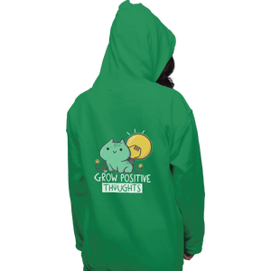 Shirts Pullover Hoodies, Unisex / Small / Irish Green Bulb Saur