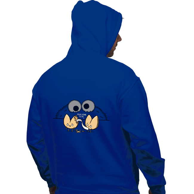 Shirts Pullover Hoodies, Unisex / Small / Royal Blue Unfortunate Cookie