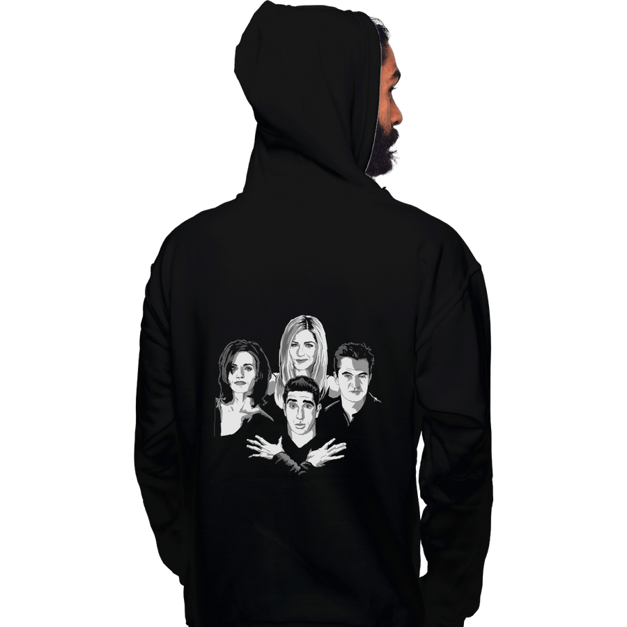 Shirts Zippered Hoodies, Unisex / Small / Black Friends Rhapsody