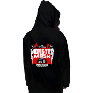 Daily_Deal_Shirts Pullover Hoodies, Unisex / Small / Black Monster Mash
