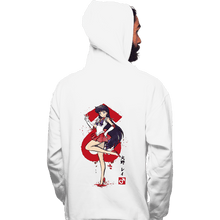 Load image into Gallery viewer, Daily_Deal_Shirts Pullover Hoodies, Unisex / Small / White Mars Sumi-e
