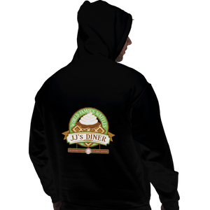 Shirts Zippered Hoodies, Unisex / Small / Black JJ's Diner