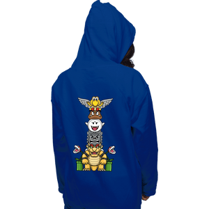 Secret_Shirts Pullover Hoodies, Unisex / Small / Royal Blue Totem Of Terror