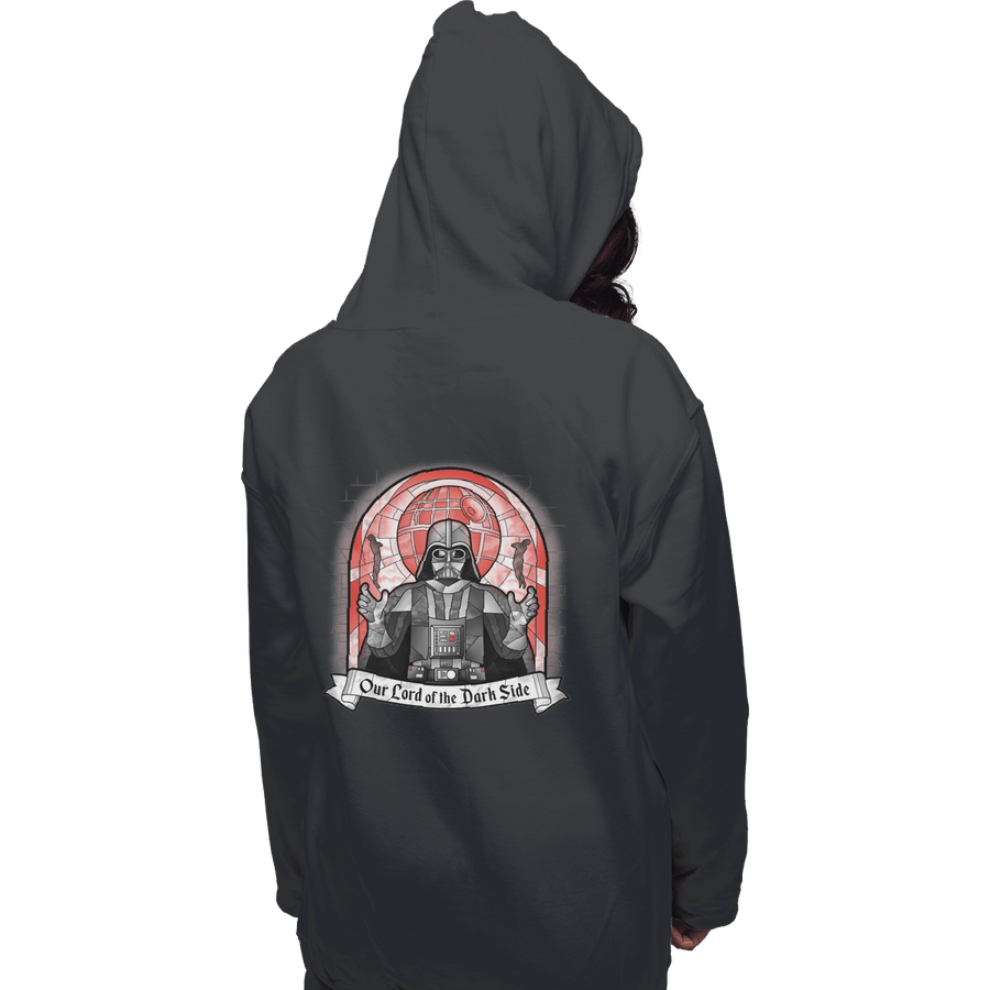 Shirts Pullover Hoodies, Unisex / Small / Charcoal Our Lord Of The Dark Side