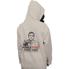 Load image into Gallery viewer, Shirts Pullover Hoodies, Unisex / Small / Sand Power Point
