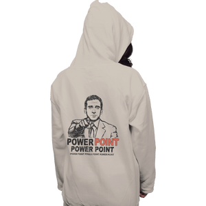 Shirts Pullover Hoodies, Unisex / Small / Sand Power Point
