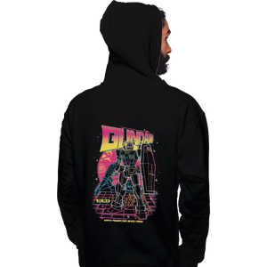 Shirts Pullover Hoodies, Unisex / Small / Black 80s Retro RX-78-2