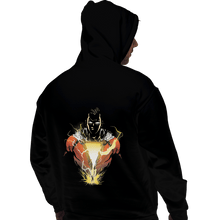 Load image into Gallery viewer, Shirts Pullover Hoodies, Unisex / Small / Black S H A Z A M
