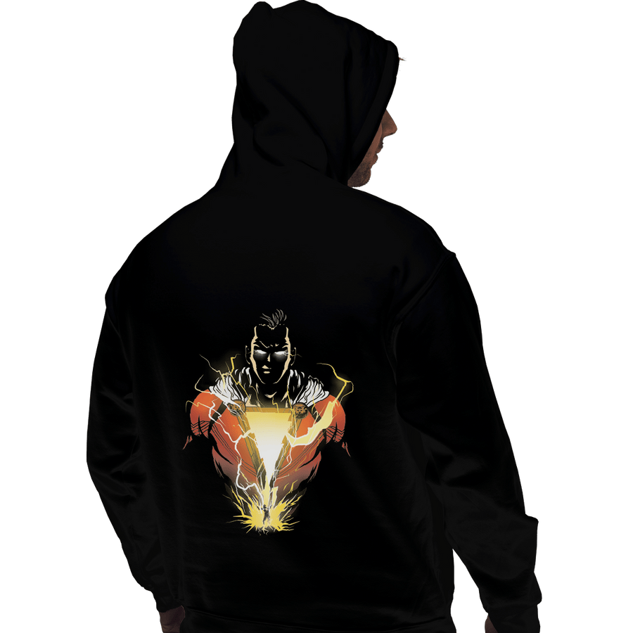 Shirts Pullover Hoodies, Unisex / Small / Black S H A Z A M