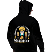 Load image into Gallery viewer, Daily_Deal_Shirts Pullover Hoodies, Unisex / Small / Black Incan Emperor
