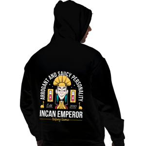Daily_Deal_Shirts Pullover Hoodies, Unisex / Small / Black Incan Emperor