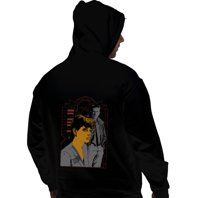 Shirts Pullover Hoodies, Unisex / Small / Black Noir Lovers