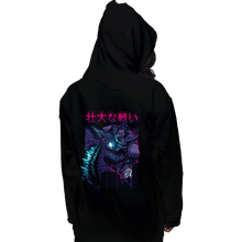 Load image into Gallery viewer, Secret_Shirts Pullover Hoodies, Unisex / Small / Black Epic Kaiju Battle
