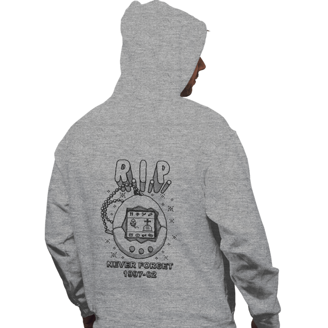 Secret_Shirts Pullover Hoodies, Unisex / Small / Sports Grey RIP Tamagotchi