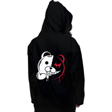 Load image into Gallery viewer, Shirts Pullover Hoodies, Unisex / Small / Black Kuma Despair
