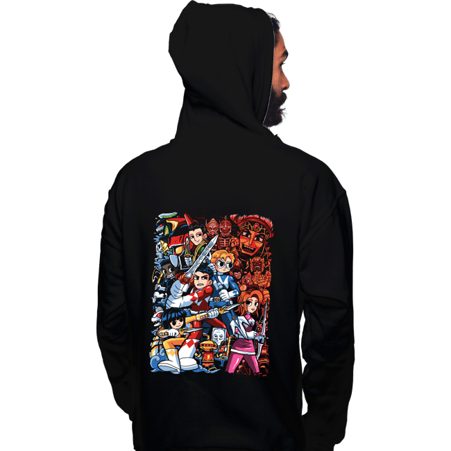 Secret_Shirts Pullover Hoodies, Unisex / Small / Black Morphin Pilgrim!