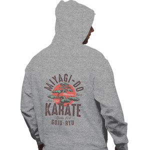 Shirts Zippered Hoodies, Unisex / Small / Sports Grey Miyagi-Do