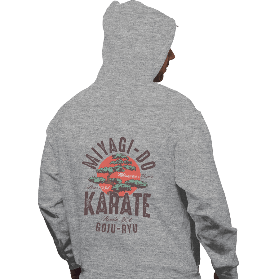 Shirts Zippered Hoodies, Unisex / Small / Sports Grey Miyagi-Do