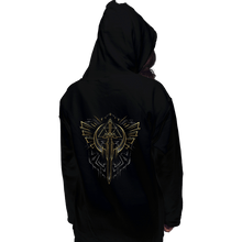 Load image into Gallery viewer, Sold_Out_Shirts Pullover Hoodies, Unisex / Small / Black Hero Sword
