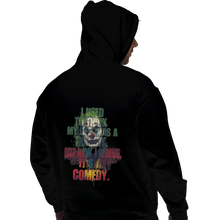 Load image into Gallery viewer, Shirts Pullover Hoodies, Unisex / Small / Black Tragedy Comedy
