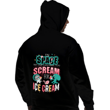 Load image into Gallery viewer, Daily_Deal_Shirts Pullover Hoodies, Unisex / Small / Black Scream for Ice Cream

