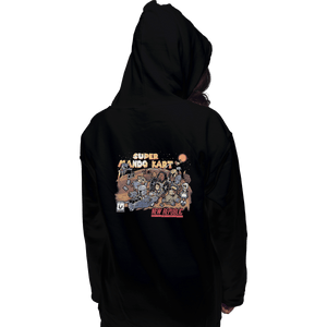 Shirts Zippered Hoodies, Unisex / Small / Black Bounty Hunter Kart