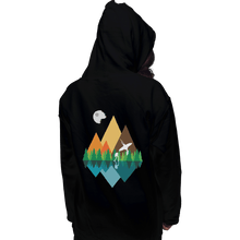 Load image into Gallery viewer, Shirts Zippered Hoodies, Unisex / Small / Black Forest View
