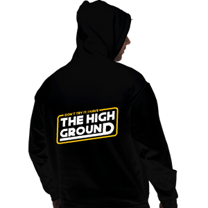 Shirts Pullover Hoodies, Unisex / Small / Black The High Ground