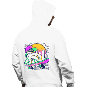 Shirts Pullover Hoodies, Unisex / Small / White Fingerboard