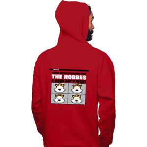 Daily_Deal_Shirts Pullover Hoodies, Unisex / Small / Red The Hobbes Album